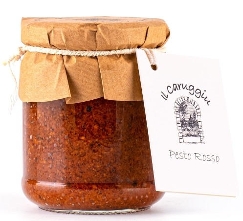Il Caruggio Pesto Rosso Tomatenpesto Italien 180 g