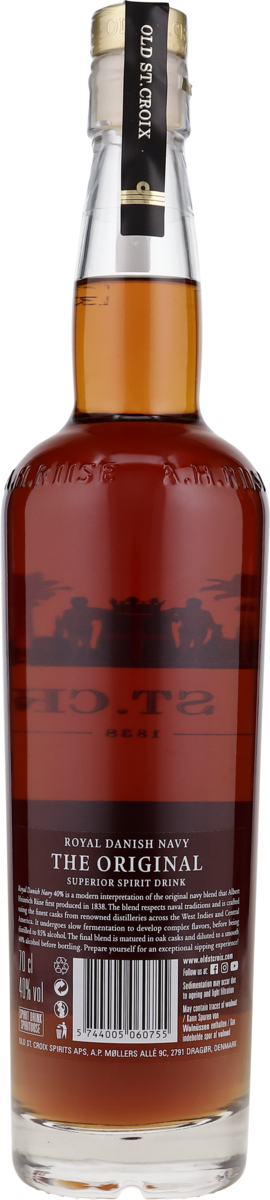 Old St. Croix Danisch Navy Rum 40% vol. British Virgin Islands 0,7 l