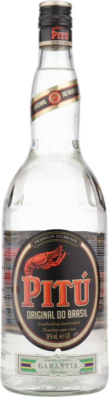 Pitu Cachaca 40% vol. Brasilianischer Zuckerrohrbrand 0,7 l