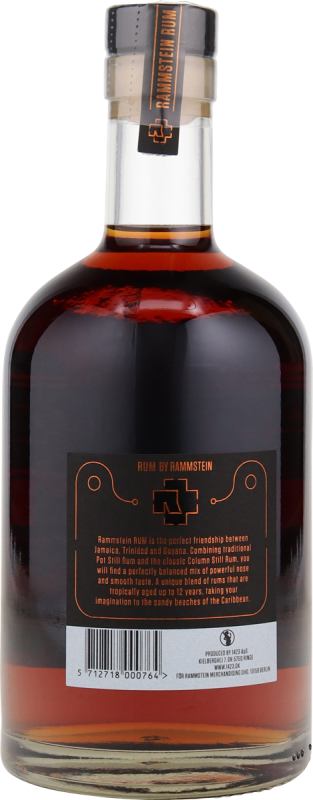 Rammstein Rum 40% vol. 0,7 l