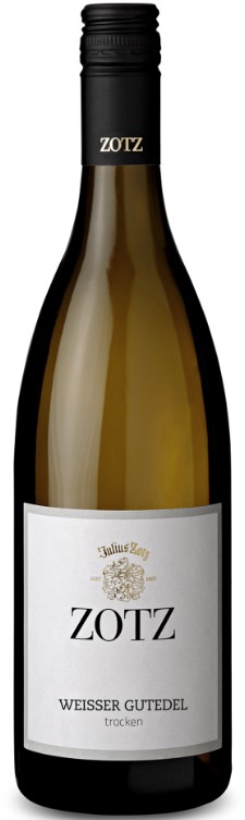 Julius Zotz Weisser Gutedel Markgräflerland Baden 0,75l