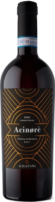 Giustini Acinorè Old Vines Primitivo di Manduria DOC LIMITED EDITION Apulien Italien 0,75 l