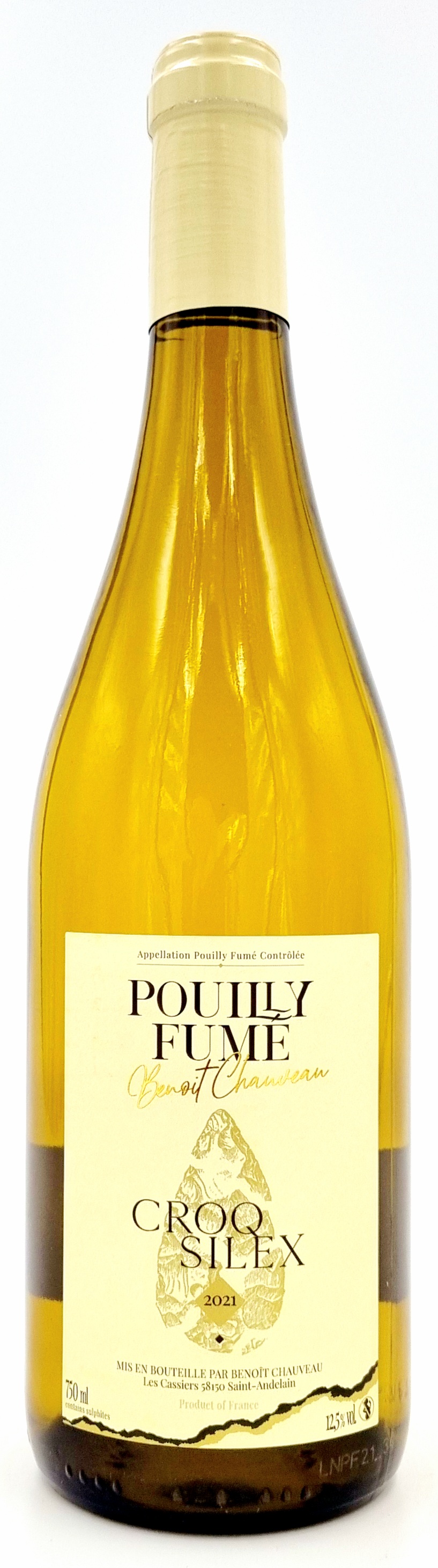Domaine Chauveau Pouilly Fumé AOP "Croqsilex" Val de Loire 0,75 l