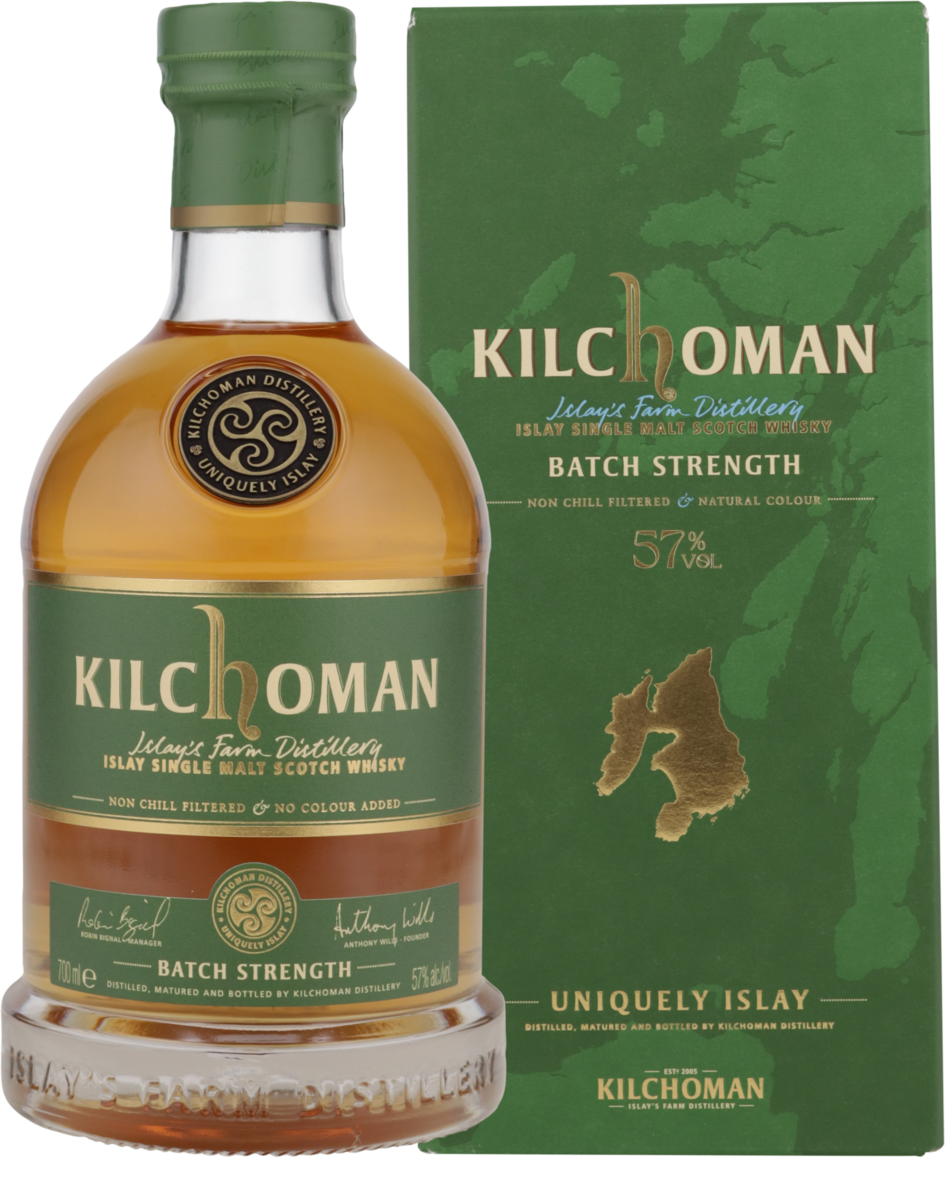 Kilchoman Batch Strenght 57% vol. Islay Single Malt Whisky 0,7 l