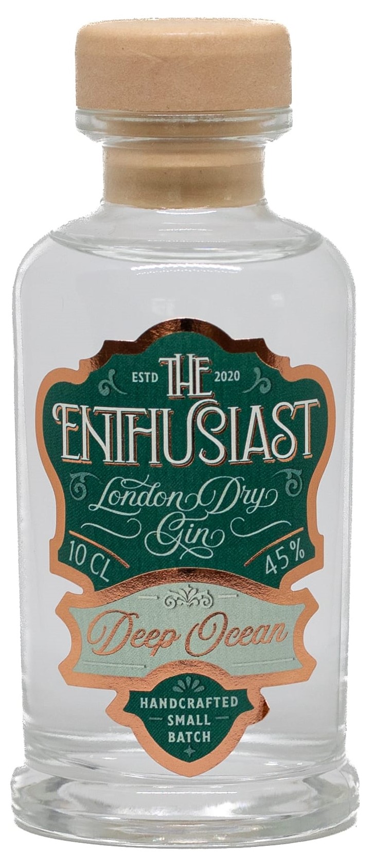 The Enthusiast Gin Deep Ocean 45% vol. 0,1 l