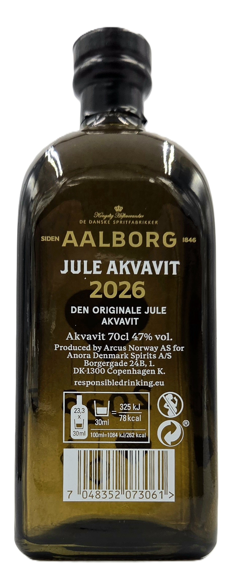Aalborg Jule Aquavit Edition 2026 47% vol. limitierte Auflage 0,7 l
