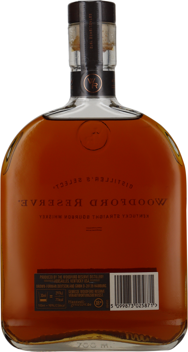 Woodford Reserve Distillers Select Straight Bourbon Whiskey 43,2 %vol.  0,7l