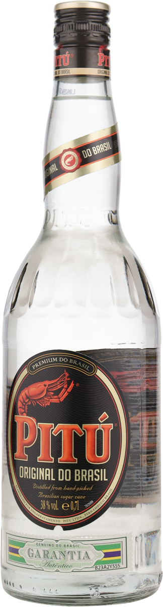 Pitu Cachaca 38% vol. Brasilianischer Zuckerrohrbrand 0,7 l