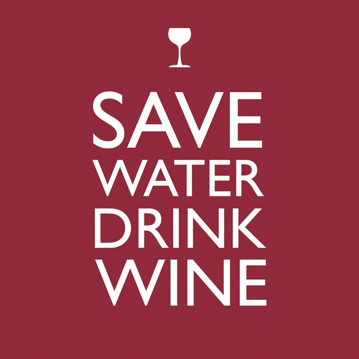 PPD Design Serviette "Save Water" 12,5x12,5cm Stk.