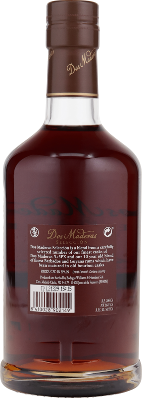 Dos Maderas Selection Rum 42% vol. Rum aus Spanien 0,7 l