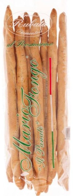 Mario Fongo Grissini Rubatà con Rosmarino Piemont Italien 200 g
