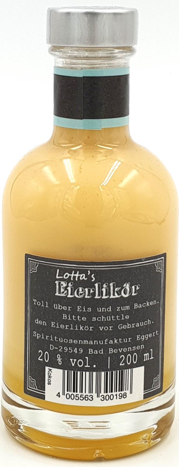 Lotta's Eierlikör mit Kokos 20% vol. 0,7l
