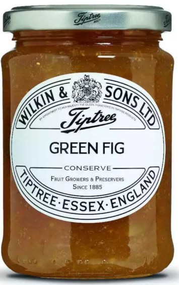 Wilkin & Sons "Tiptree Green Fig" Grüne Feigen Konfitüre extra England 340 g