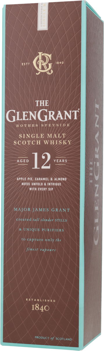The Glen Grant Single Malt Scotch Whisky 12 Years 43% vol. 0,7l