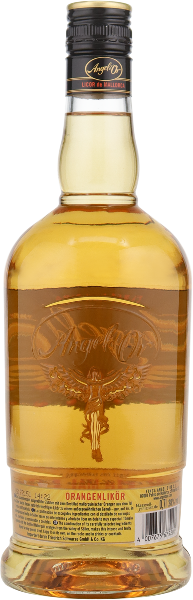 Angel d´Or Orangenlikör 28% vol. Mallorca 0,7 l