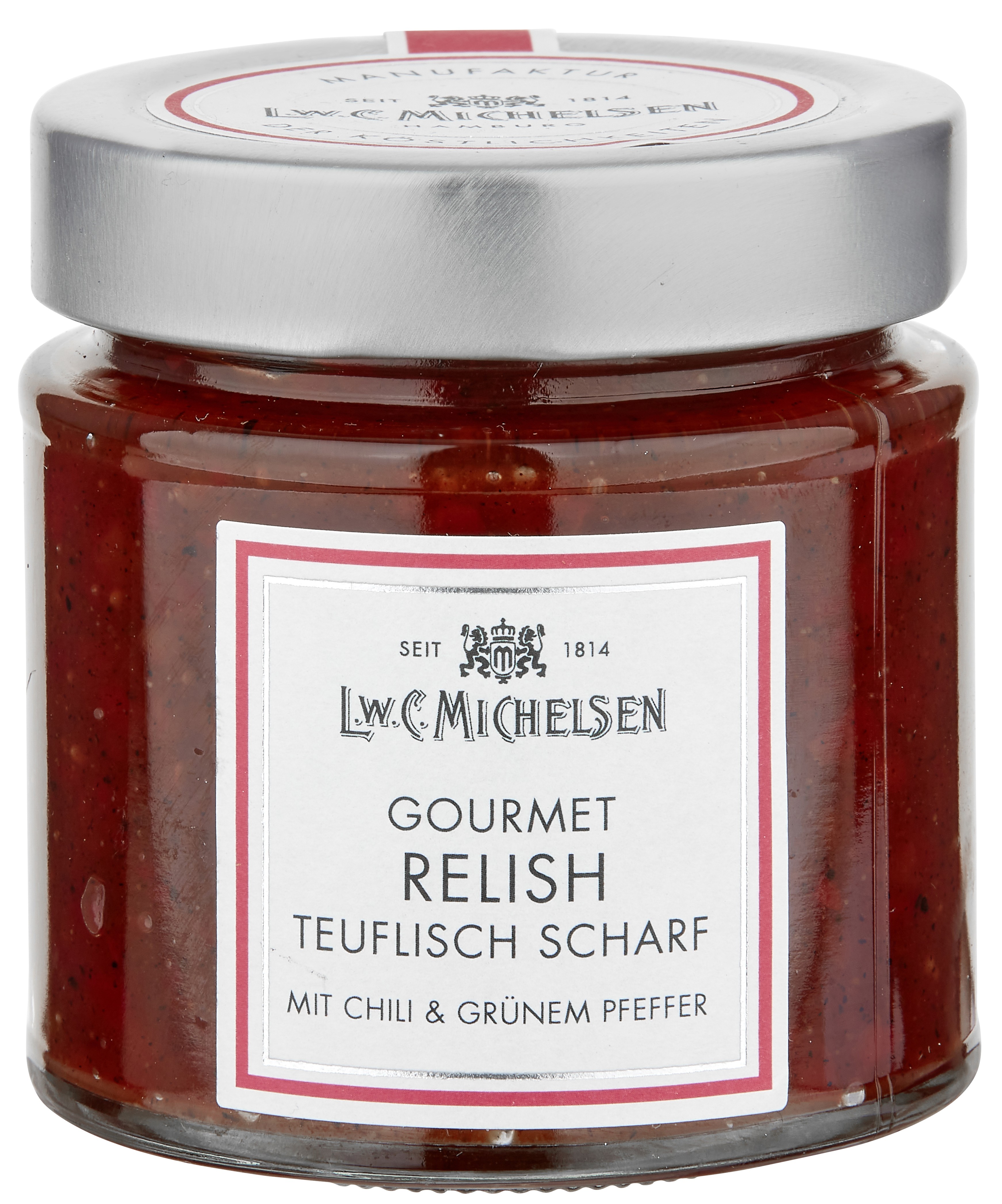 L.W.C. Michelsen Gourmet Relish Teuflisch-Scharf  215 g