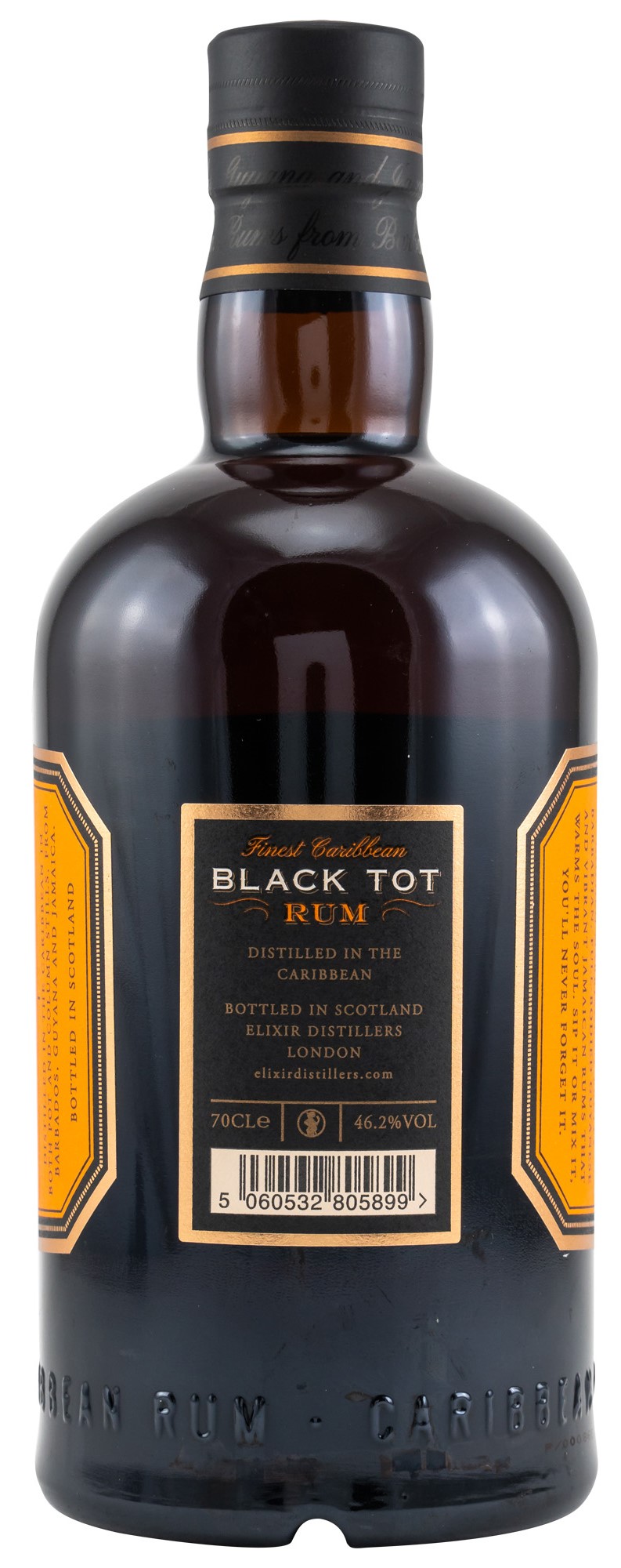 Black TOT  Finest Caribbean Rum 46,2% vol. 0,7 l