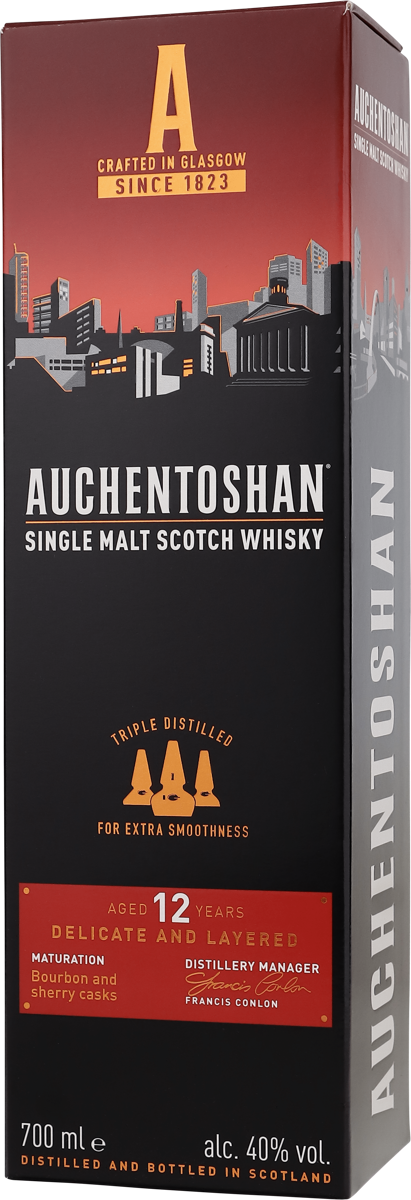 Auchentoshan 12 Jahre Lowland Single Malt 40% vol. 0,7 l