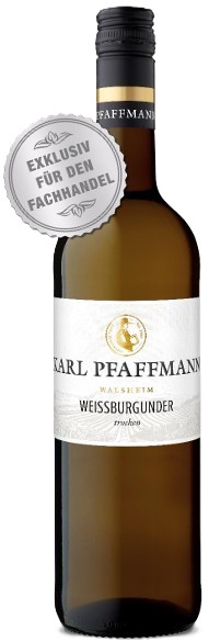 Karl Pfaffmann Weißburgunder trocken Pfalz 0,75 l