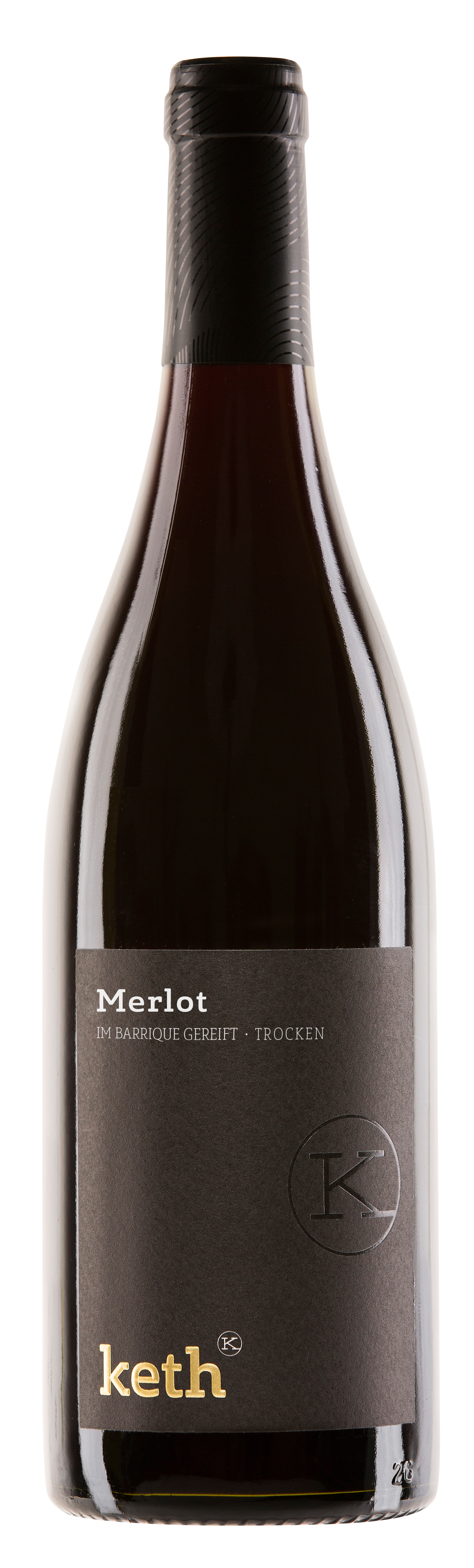 Weingut Keth Merlot Holzfass trocken Rheinhessen BIO 0,75 l