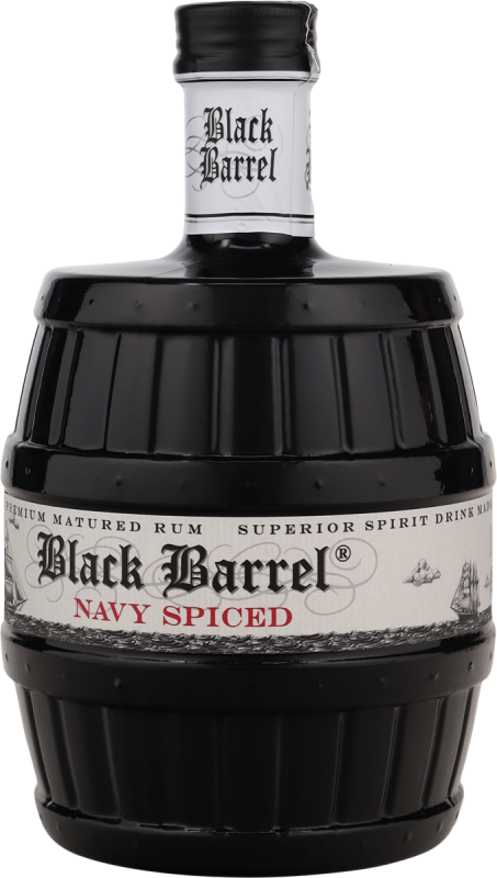 A.H. Riise Black Barrel Navy Spiced Rum 40% vol. 0,7l