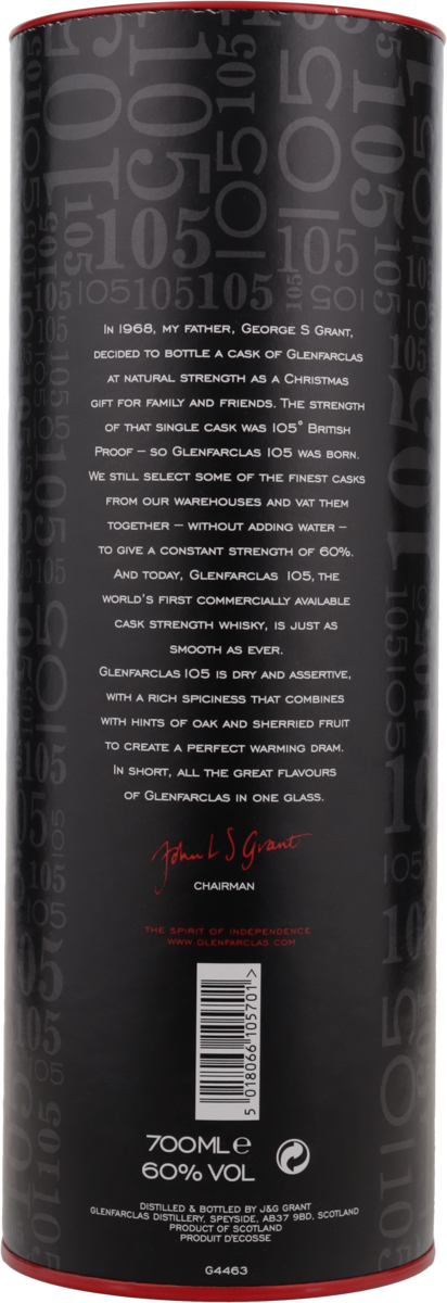 Glenfarclas 105 60% vol. Highland Single Malt 0,7 l