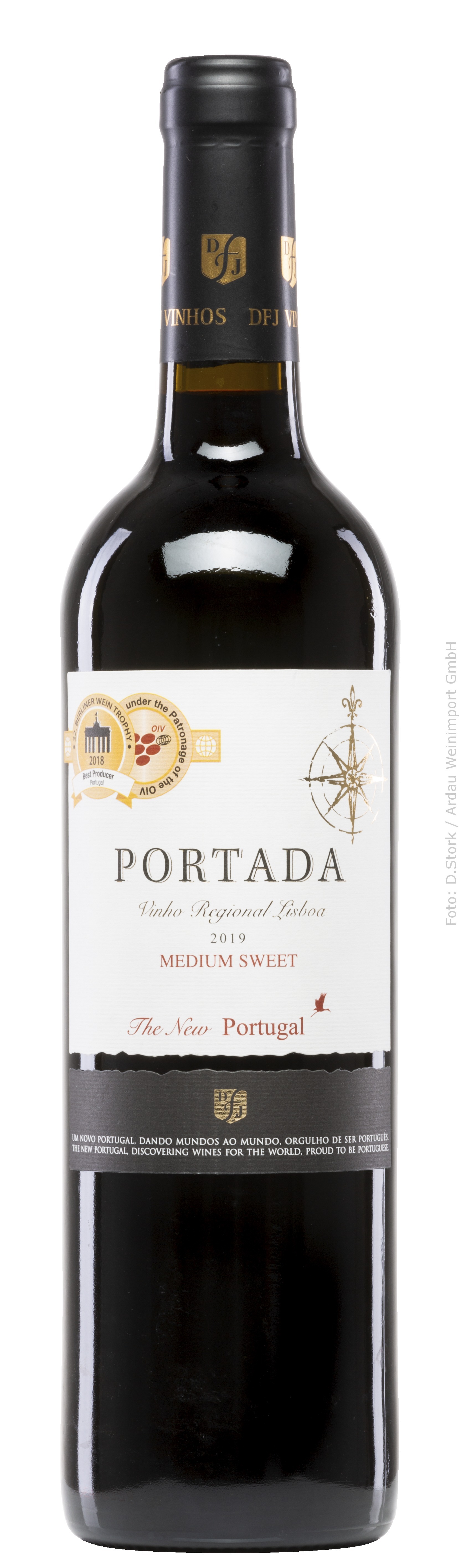 José Neiva Correia Portada Winemaker's Selection Medium Sweet Lissabon Portugal 0,75 l