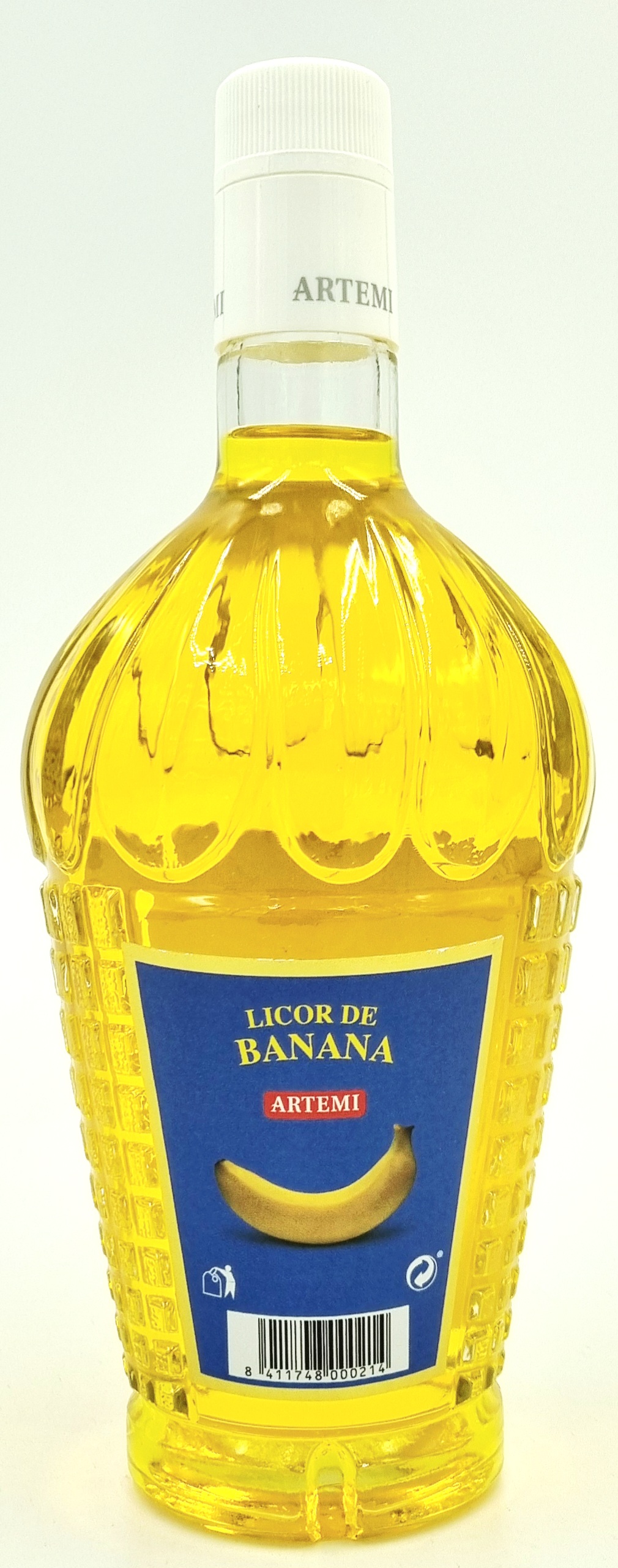Artemi Arehucas Banana Likör 20% vol. Original de Canarias, aus reifen Bananen, 0,7l