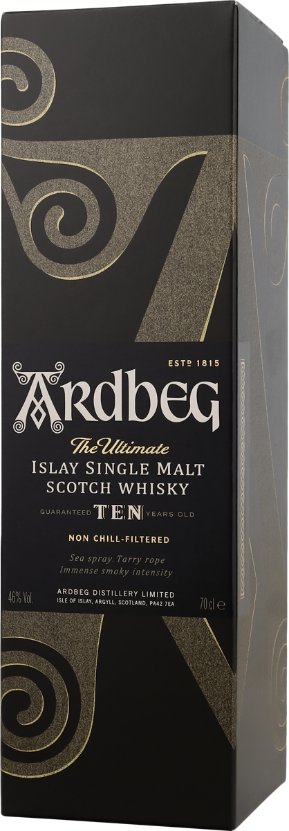 Ardbeg Ten Years Old 46% vol. Islay Single Malt Scotch Whisky 0,7 l