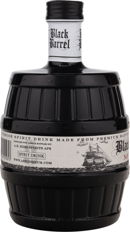 A.H. Riise Black Barrel Navy Spiced Rum 40% vol. 0,7l