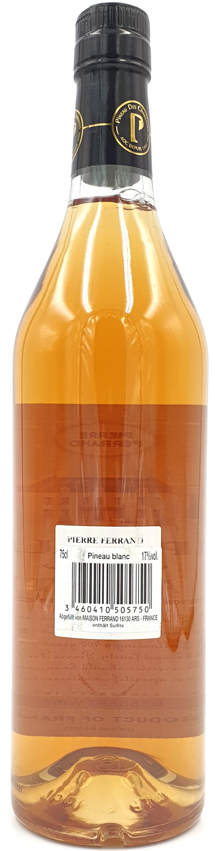 Cognac Pineau de Charentes blanc 17% vol. Pierre Ferrand  0,7l