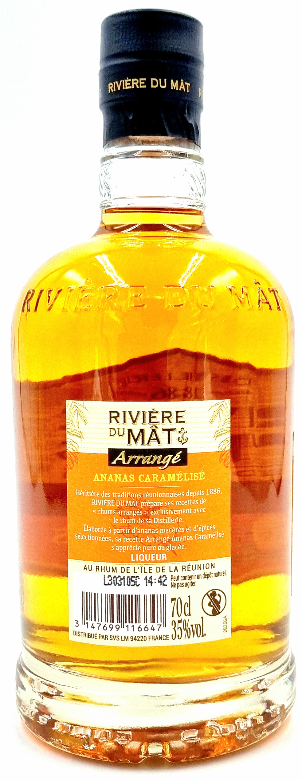 Riviere du Mat Arrange Ananas 35% vol. 0,7l