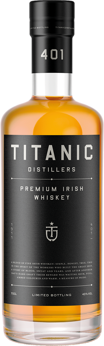 Titanic Distillers Premium Irish Whiskey 40% vol. 0,7l