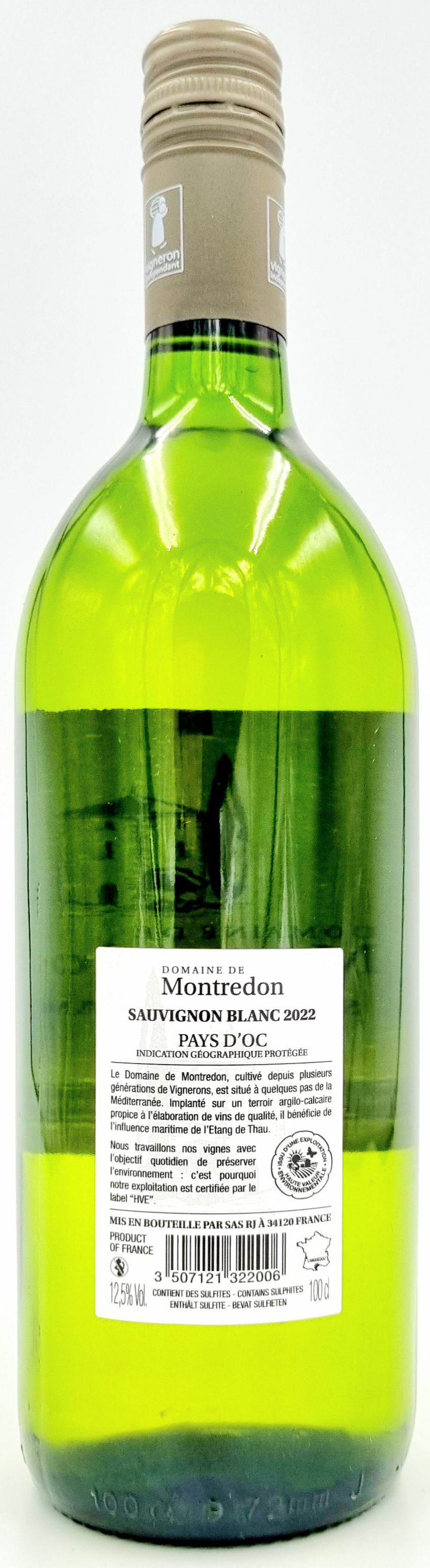 Domaine de Montredon Sauvignon Blanc Vin de Pays des Cotes de Thau 1,0 l