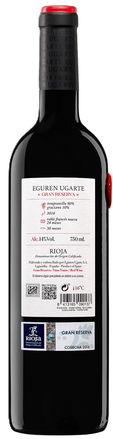 Eguren Ugarte Gran Reserva DOCa Rioja Alavesa Spanien 0,75 l