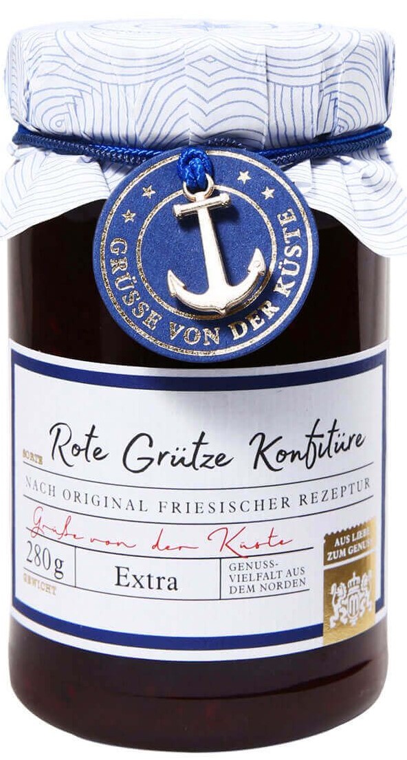 L.W.C. Michelsen "Anker Anhänger" Rote Grütze Konfitüre Extra 280 g