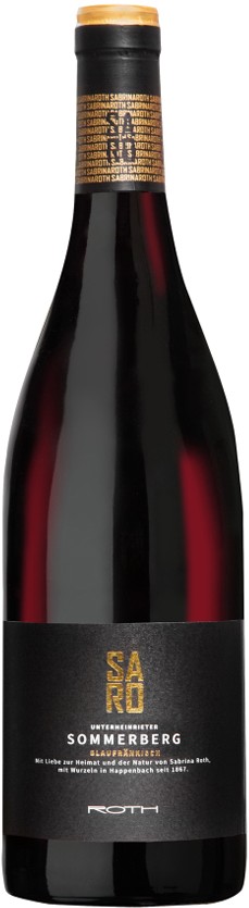 Sabrina ROTH Sommerberg Blaufränkisch Lagenwein trocken Würtemberg 0,75 l