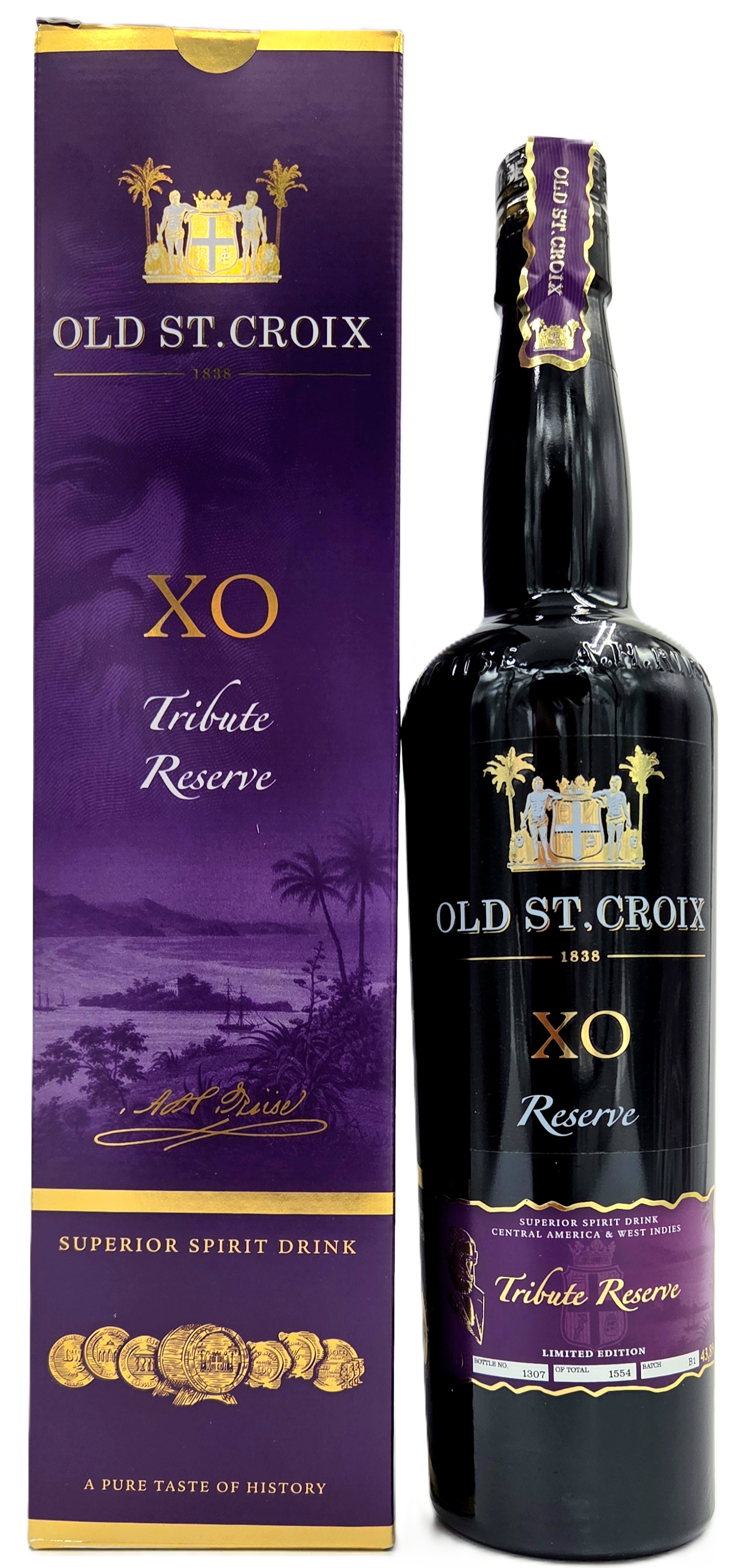 Old St. Croix XO Reserve Tribute 43,8% vol. 0,7 l