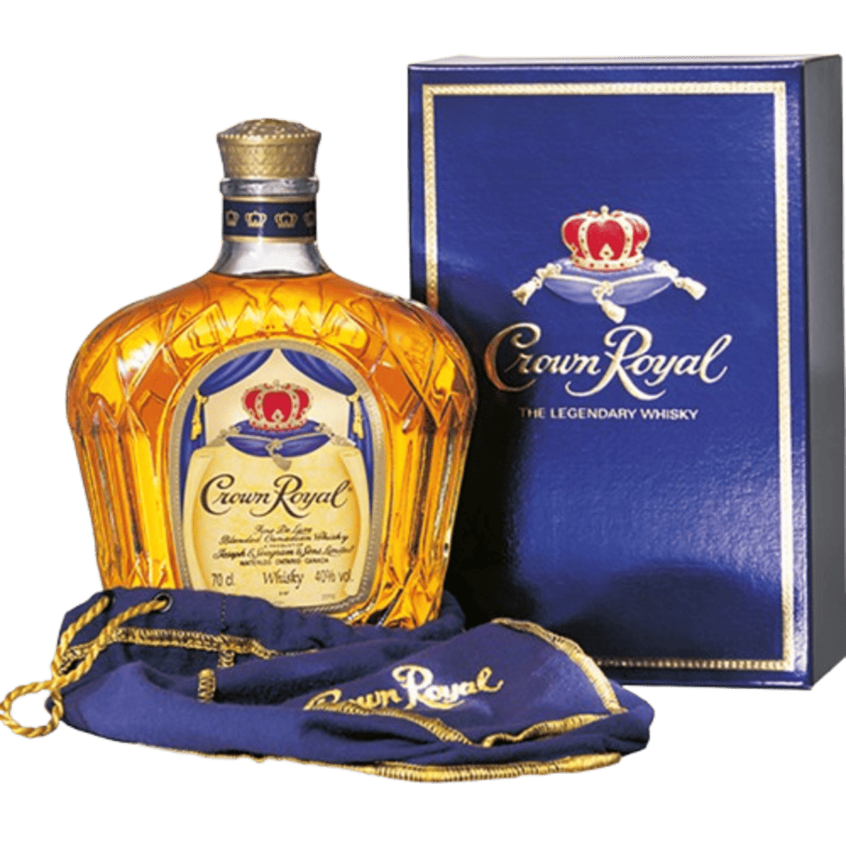 Crown Royal 40% vol. Canadian Whisky 1,0 l