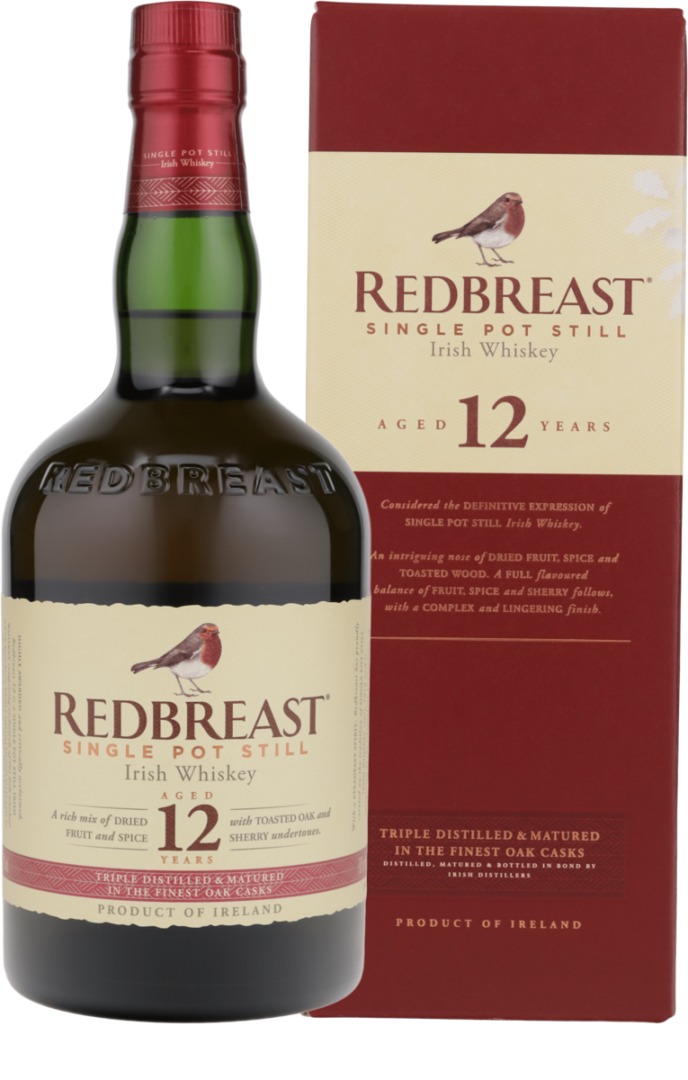 Redbreast Single Pot Still Irish Whiskey 12 Jahre 40% vol. 0,7l