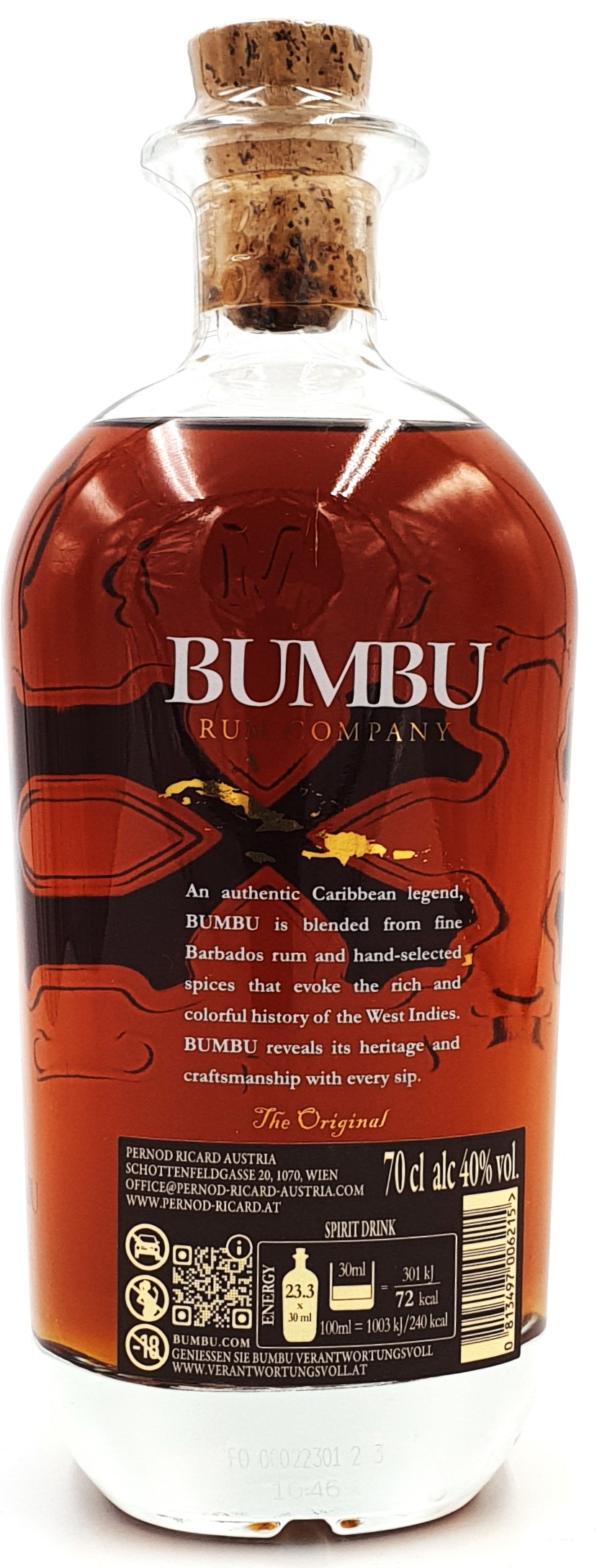 BUMBU The Original 40% vol. 0,7l