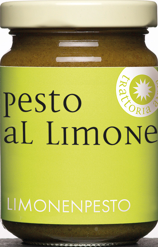 Trattoria Anna Pesto al Limone - Pesto mit Zitrone Ligurien Italien 130 g
