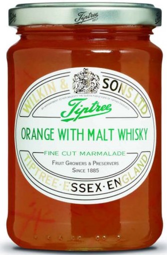 Wilkin & Sons "Tiptree Orange with Malt Whisky" Marmelade England 340 g