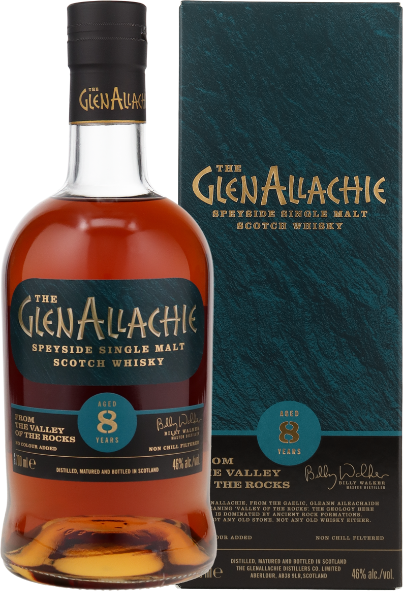 GlenAllachie 8 Jahre Single Speyside Malt 46 % Vol.  0,7 l