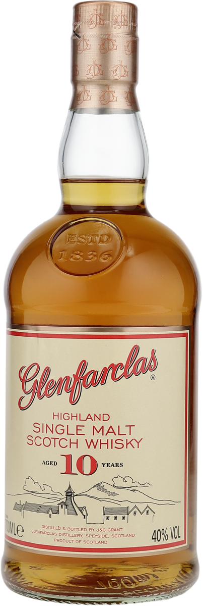 Glenfarclas 10 Jahre 40% vol. Highland Single Malt 0,7 l