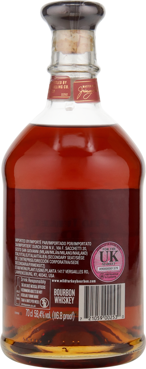Wild Turkey Rare Breed Kentucky Staight Bourbon Whiskey 58,4 % vol. 0,7l