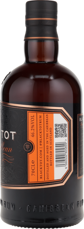 Black TOT  Finest Caribbean Rum 46,2% vol. 0,7 l
