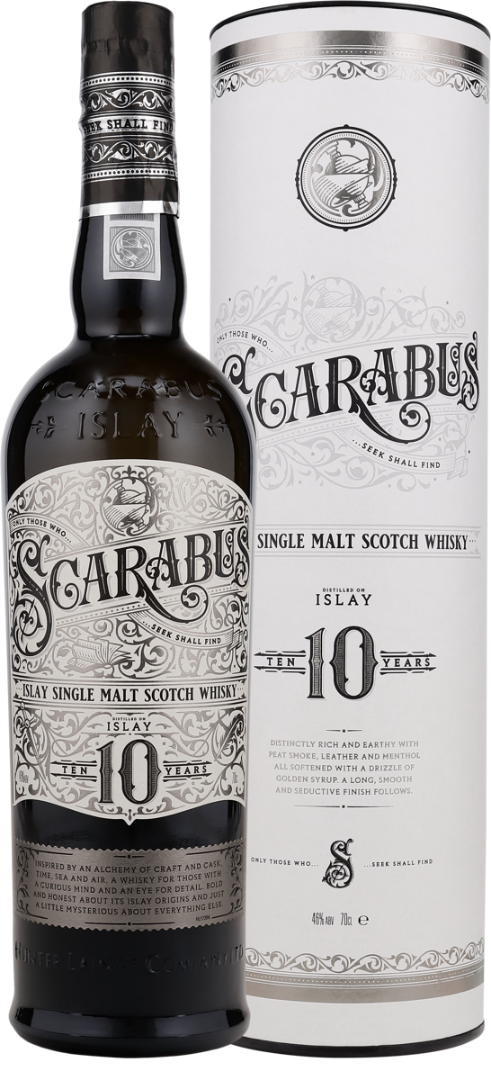 Scarabus 10 Jahre Islay Single Malt Scotch Whisky 46% vol. 0,7L