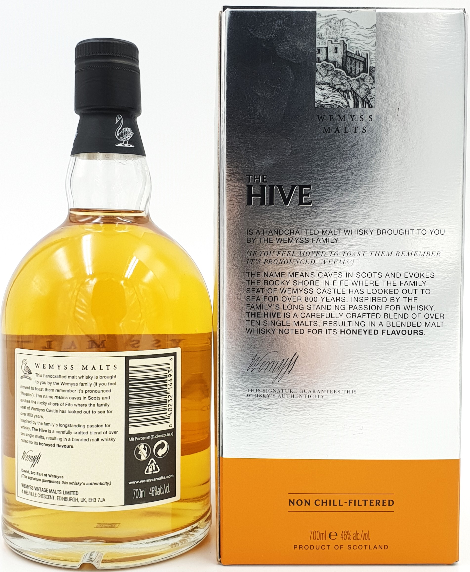The Hive Wemyss Malt 46% vol. Blended Malt Scotch 0,7l