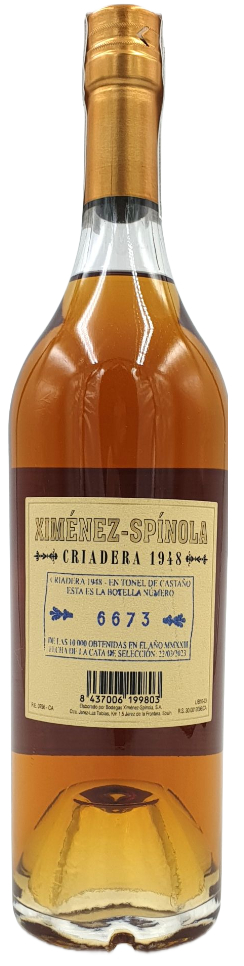 Ximénez-Spínola Brandy Criadera 10.000 Bottelas 40% vol. 0,7 l